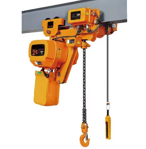 빔 트롤리 장착 전기 체인 호이스트