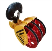 타워 갠트리 크레인 호이스트용 풀리 블록 후크